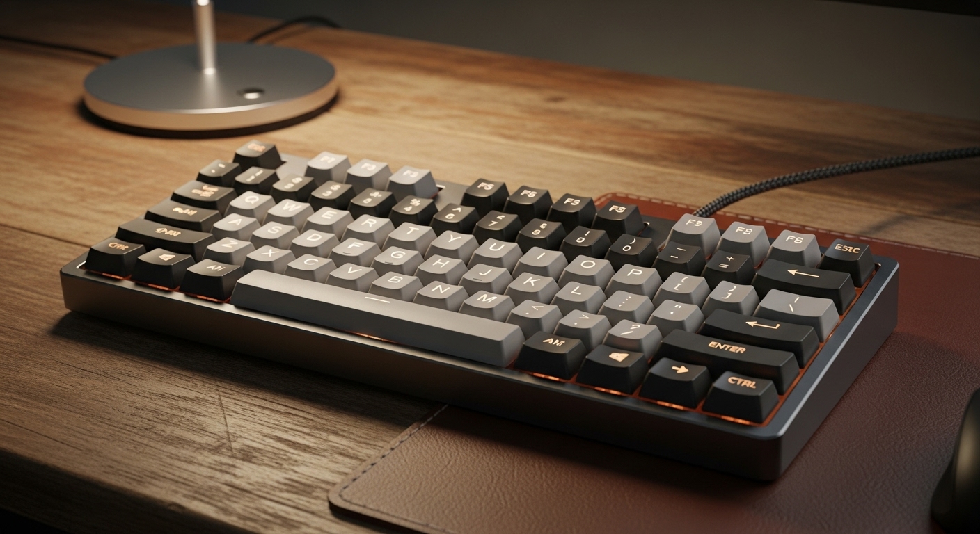 Best Compact Keyboards for Small Desks (60%/75%) — Space-Saving + Full Function